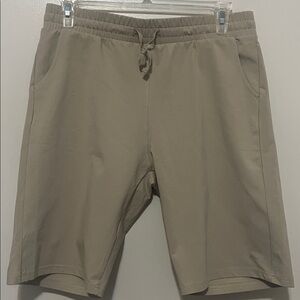 Women’s 10” Stretch hiking Tan Casual Shorts